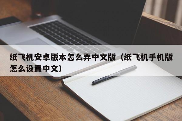 纸飞机安卓版本怎么弄中文版（纸飞机手机版怎么设置中文）