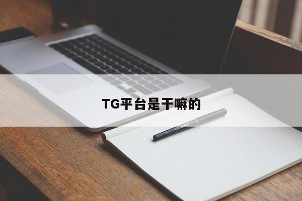 TG平台是干嘛的