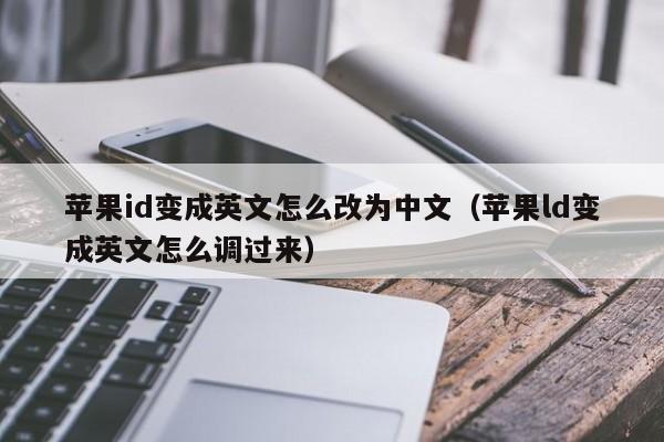 苹果id变成英文怎么改为中文（苹果ld变成英文怎么调过来）