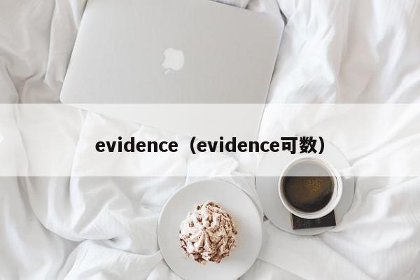 evidence（evidence可数）