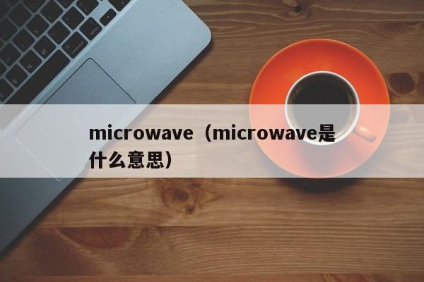 microwave（microwave是什么意思）